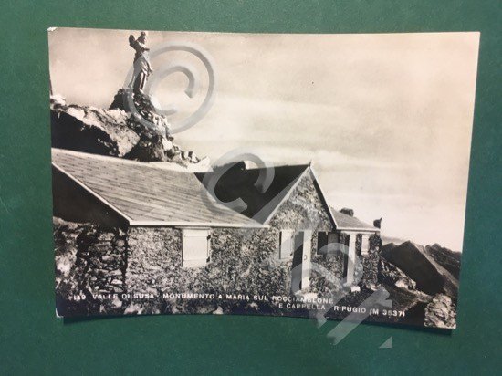 Cartolina Valle di Susa - Monumento a Maria Sul Rocciamelone …
