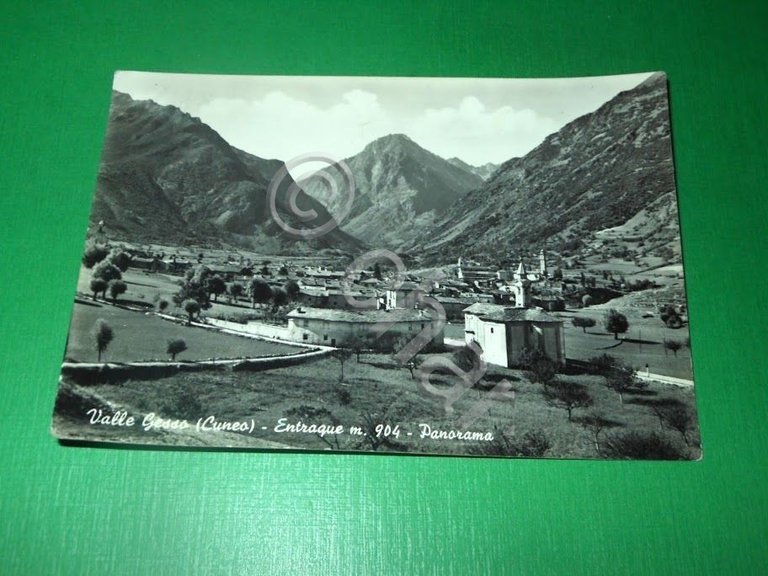 Cartolina Valle Gesso ( Cuneo ) - Entraque - Panorama …