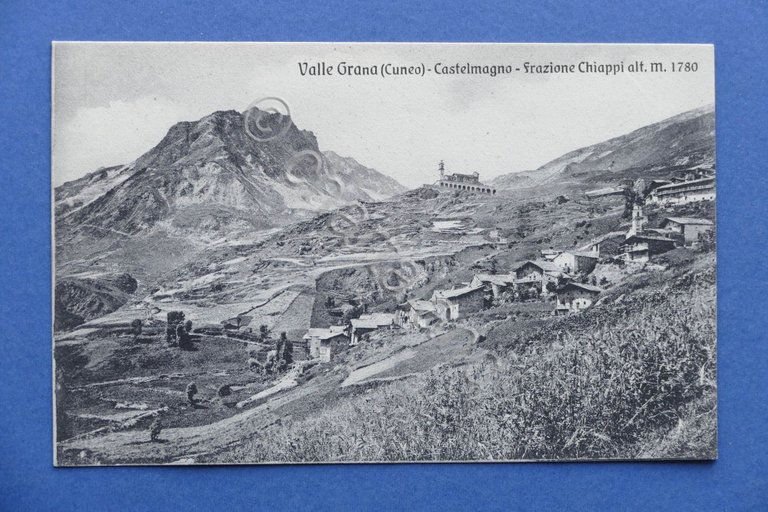 Cartolina Valle Grana - Castelmagno - Frazione Chiappi - 1910 …