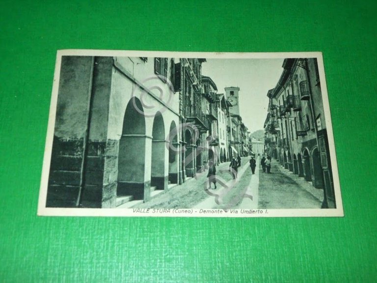 Cartolina Valle Stura ( Cuneo ) - Demonte - Via …
