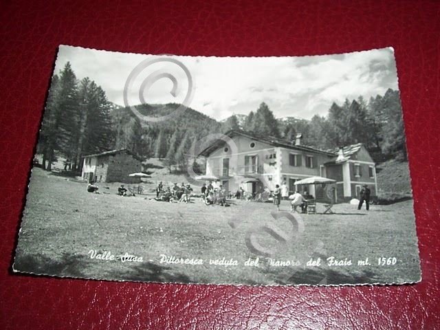 Cartolina Valle Susa - Veduta del Pianoro del Frais