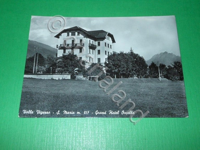 Cartolina Valle Vigezzo - S. Maria Maggiore - Grand Hotel …