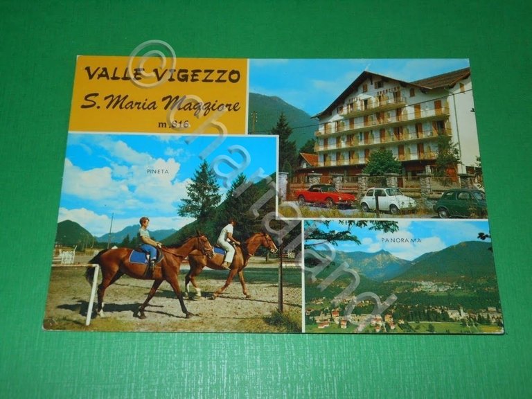 Cartolina Valle Vigezzo - S. Maria Maggiore - Vedute diverse …