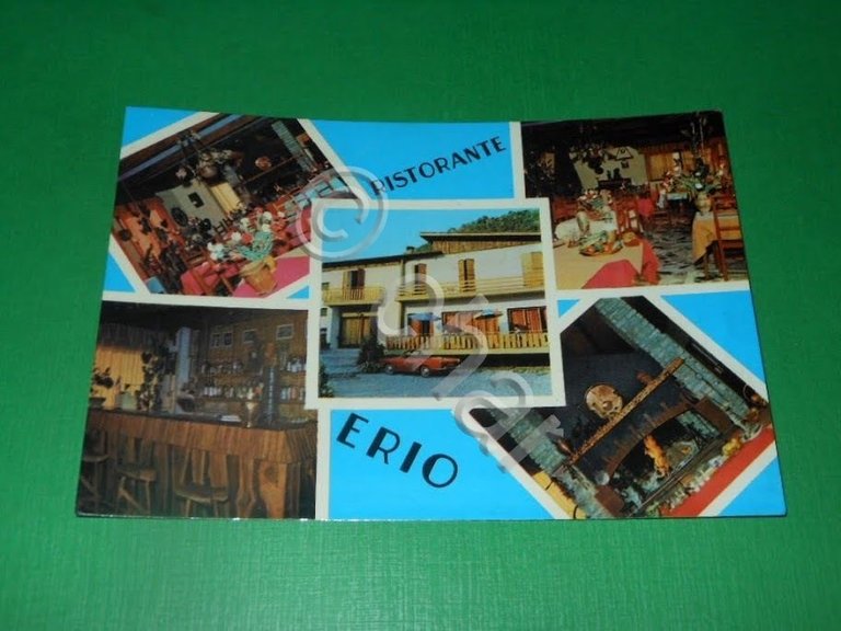 Cartolina Vallecrosia - Ristorante Erio ( Tripodi ) -- 1965 …