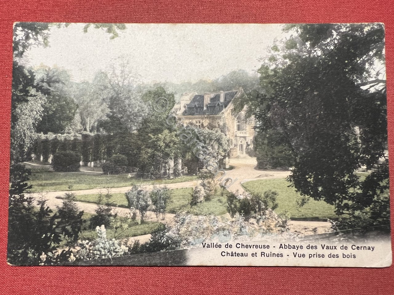 Cartolina Vallée de Chevreuse, Abbaye des Vaux de Cernay, Chateau …