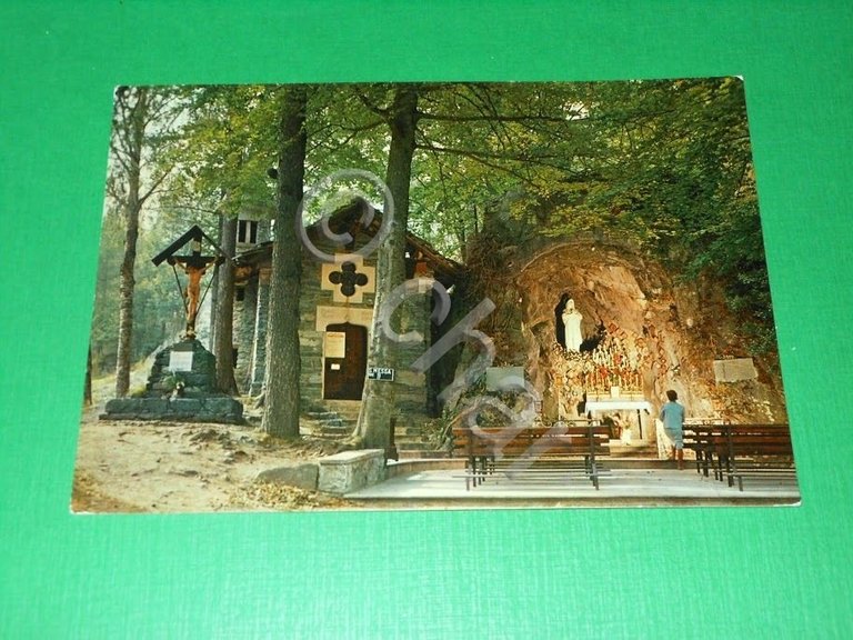 Cartolina Valli di Lanzo - Santuario di Martassina 1970