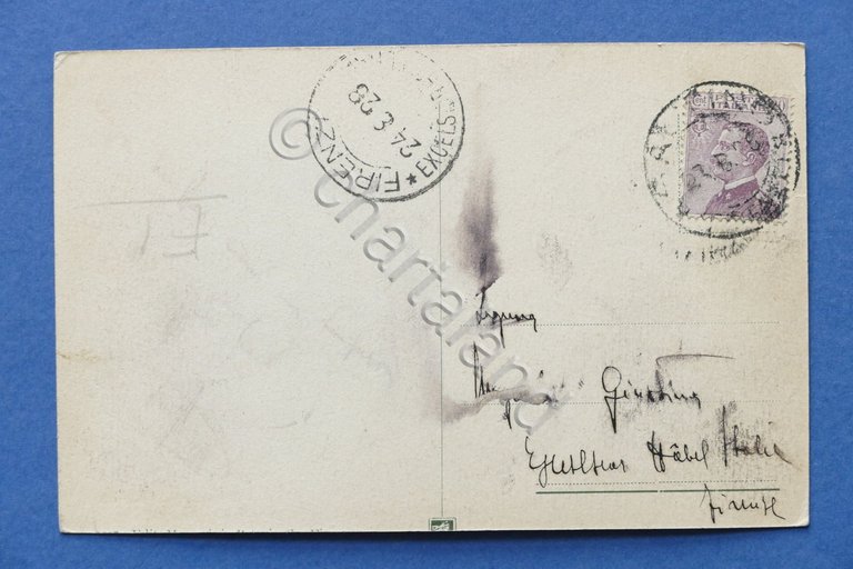 Cartolina Vallombrosa - Antico Convento Vallombrosano e veduta del Paradisino.