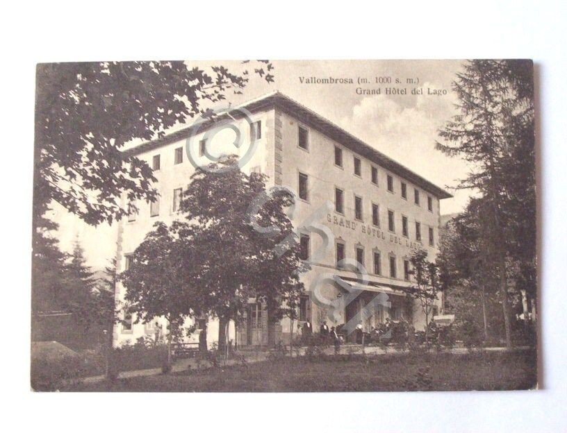 Cartolina Vallombrosa - Grand Hotel del Lago 1920 ca.
