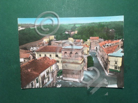 Cartolina Valmontone - Roma - Scorcio Panoramico - 1965 ca.