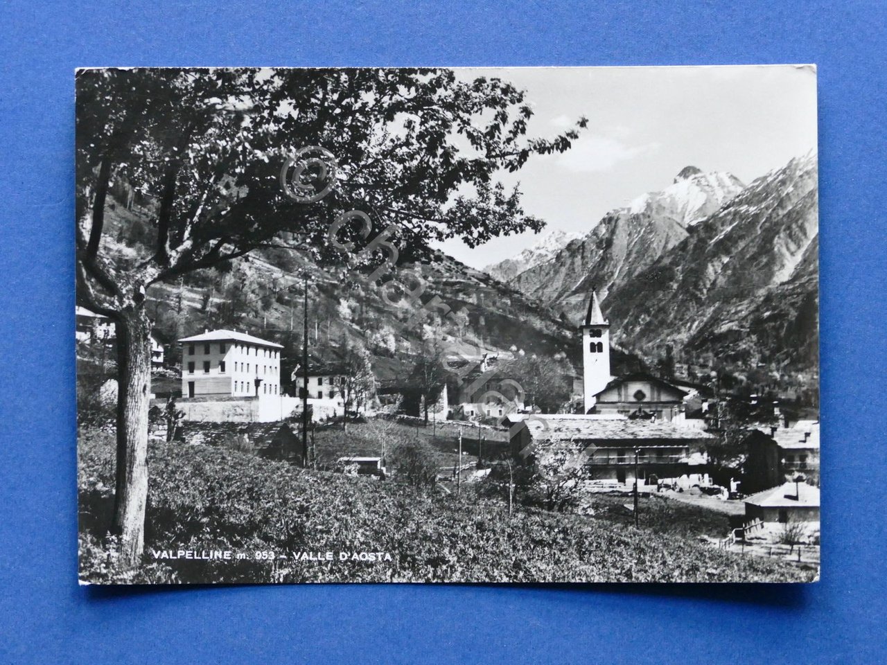Cartolina Valpelline - Panorama - 1966.