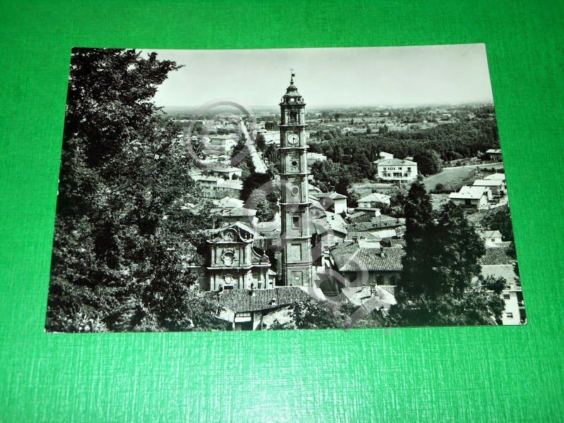 Cartolina Valperga Canavese - Panorama 1955 ca.