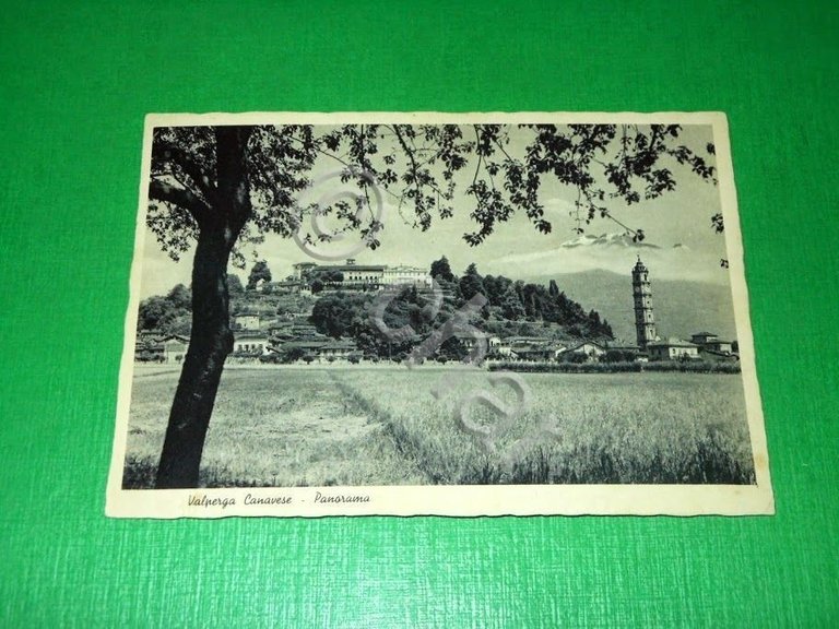 Cartolina Valpergo Canavese - Panorama 1937. | Immagine Gallery 2