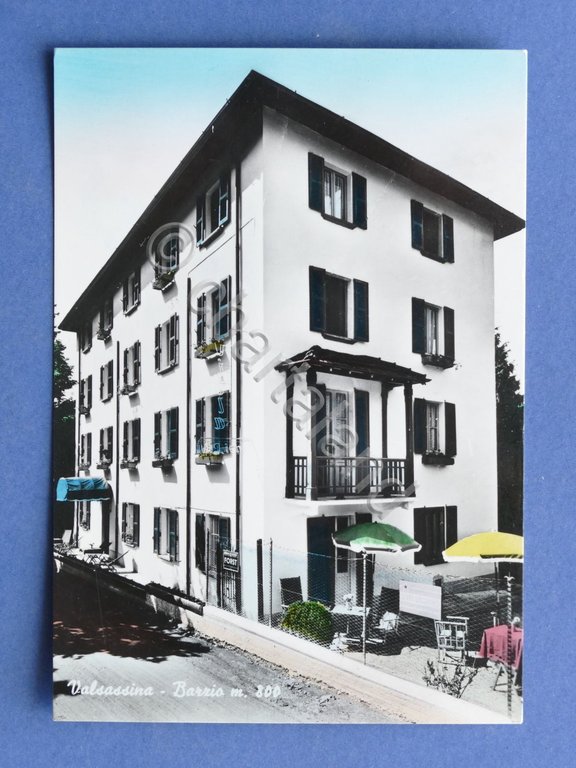 Cartolina Valsassina - Barzio - Albergo Ristorante Villa dei Pini …