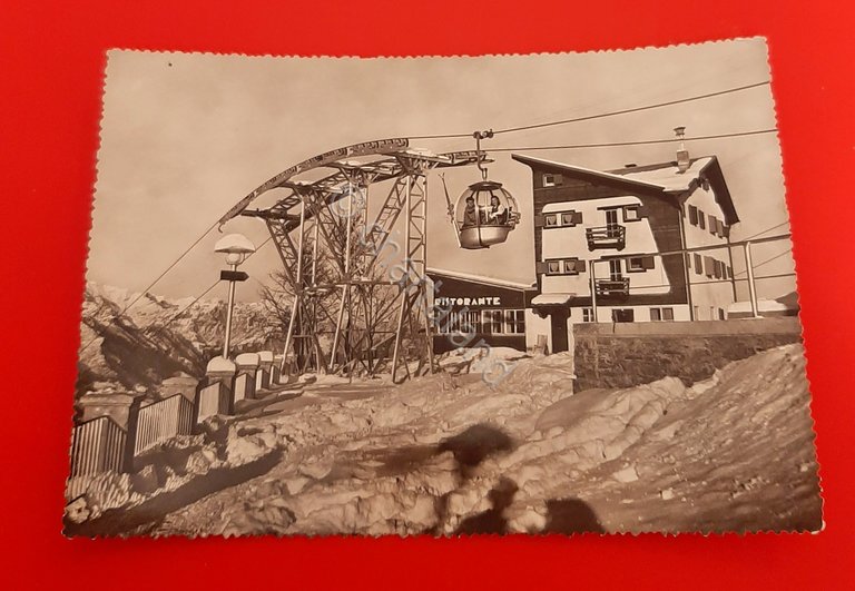 Cartolina Valsesia - Mera m. 1600 La seggiovia biposto De …