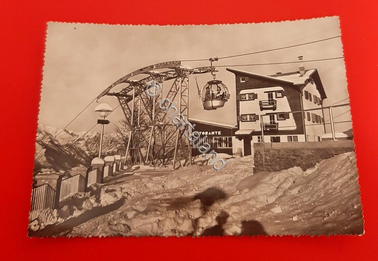 Cartolina Valsesia - Mera m. 1600 La seggiovia biposto De …