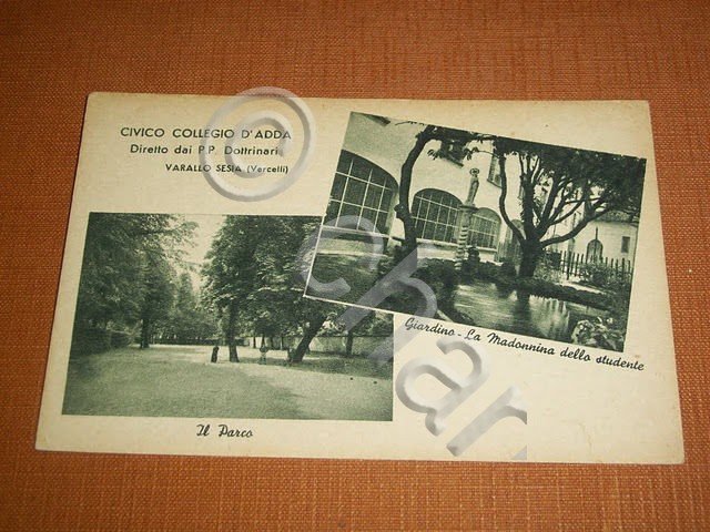 Cartolina Varallo Sesia - Civico Collegio d' Adda - Vedute …