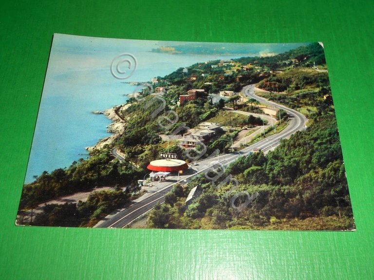 Cartolina Varazze - Autostrada Genova Savona - Autogrill Pavesi 1980 …