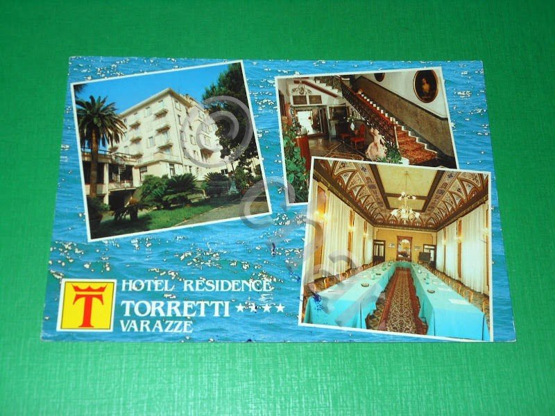 Cartolina Varazze - Hotel Residence Torretti 1980 ca.