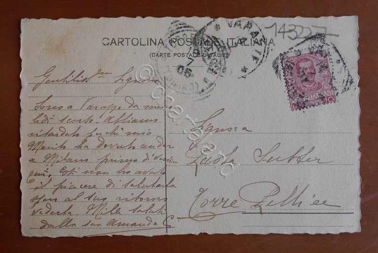 Cartolina Varazze - La spiaggia - Panorama da ponente - …