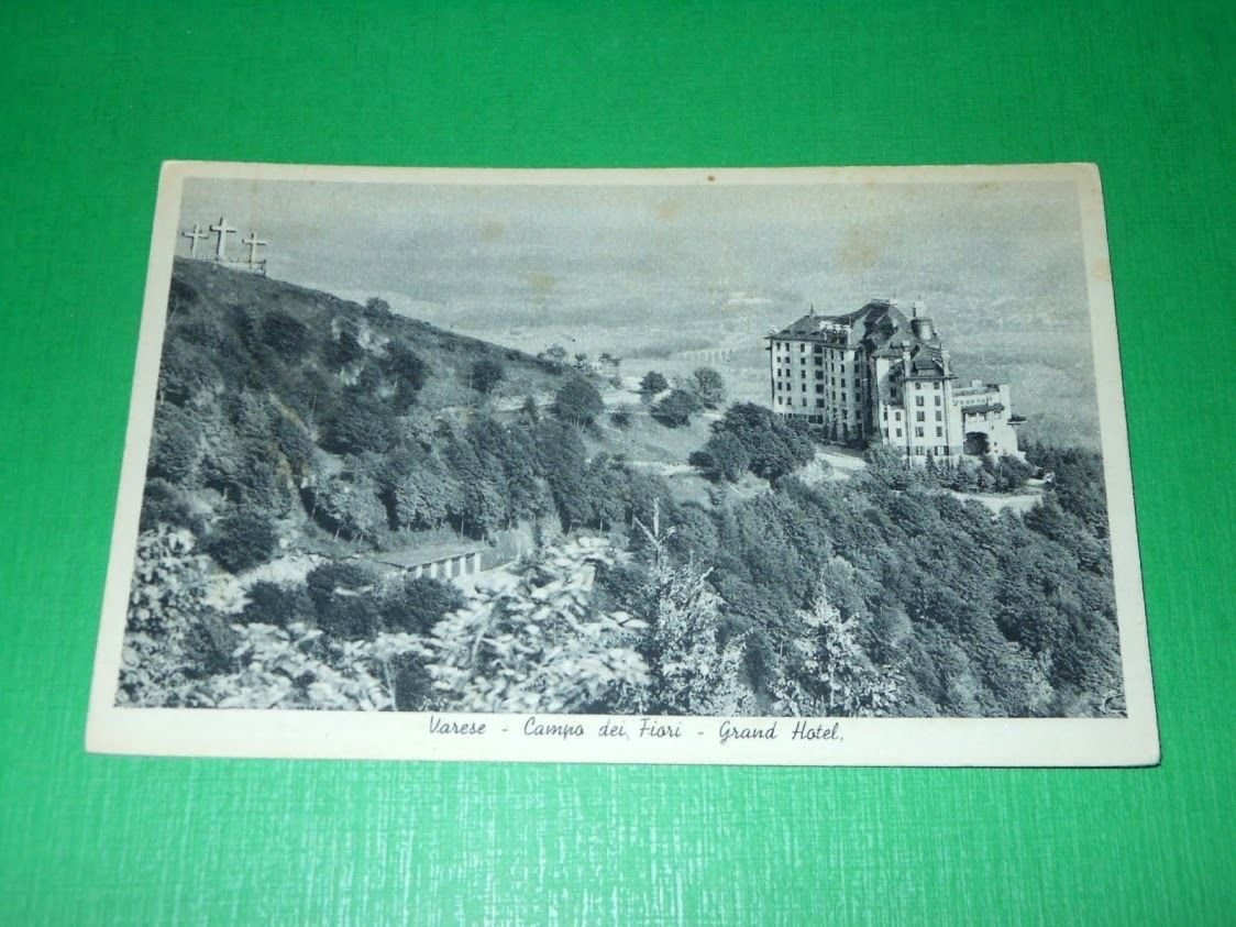 Cartolina Varese - Campo dei Fiori - Grand Hotel 1935 …