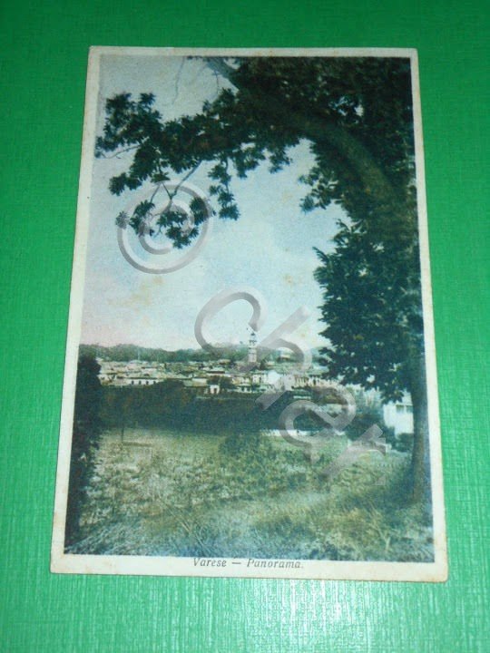 Cartolina Varese - Panorama 1923 | Immagine Gallery 2