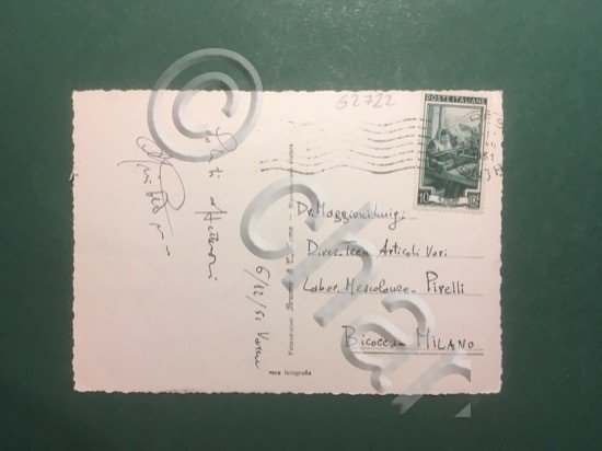 Cartolina Varese - Panorama a M. Rosa - 1951 | Immagine Gallery 4