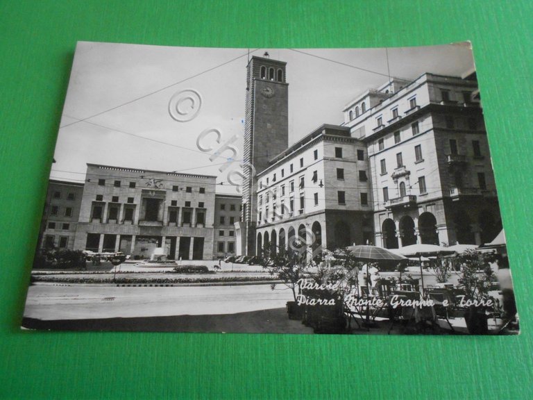 Cartolina Varese - Piazza Monte Grappa e Torre 1957 | Immagine Gallery 3