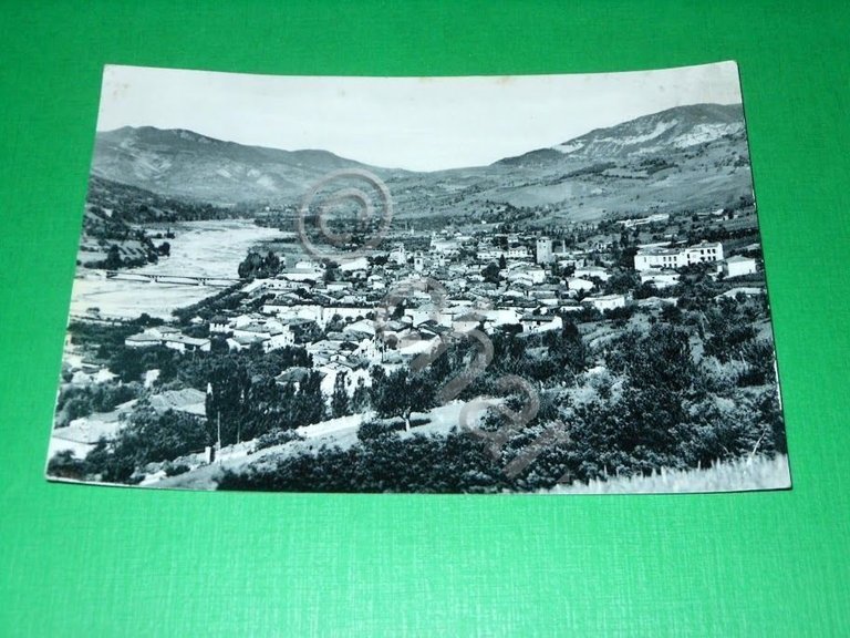 Cartolina Varzi - Panorama 1953