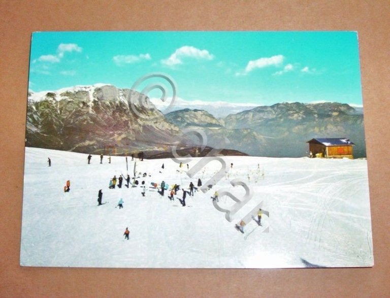Cartolina Vason di Monte Bondone - Campi di neve 1971