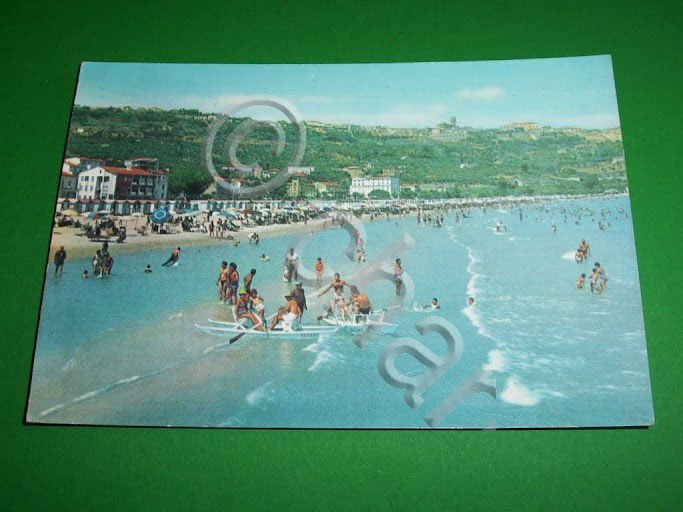 Cartolina Vasto ( Chieti ) - Panorama visto dal mare …