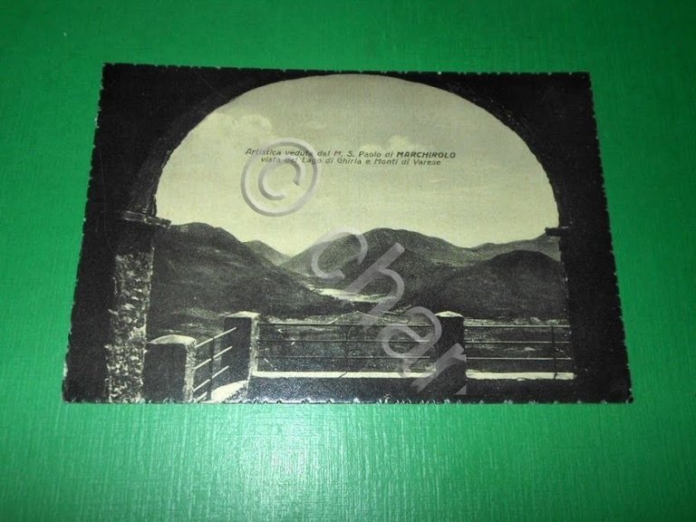 Cartolina Veduta dal M. S. Paolo di Marchirolo vista dal …