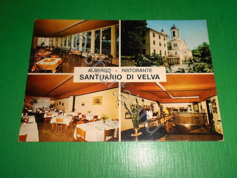 Cartolina Velva - Albergo Ristorante Santuario di Velva 1970 ca.