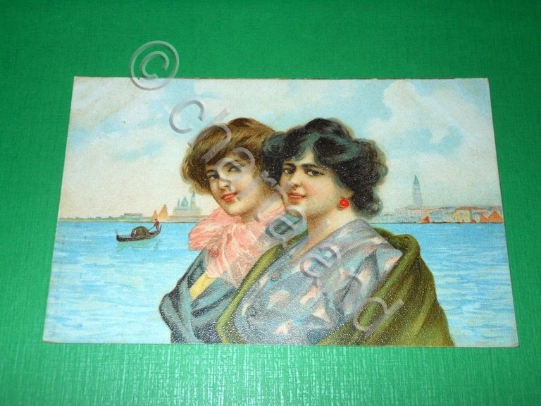 Cartolina Venezia - Cartolina illustrata 1910 ca