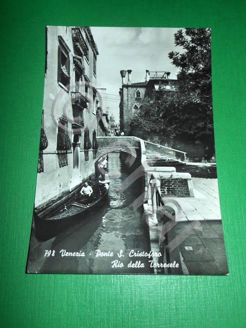 Cartolina Venezia - Ponte S. Cristoforo - Rio della Torresele …