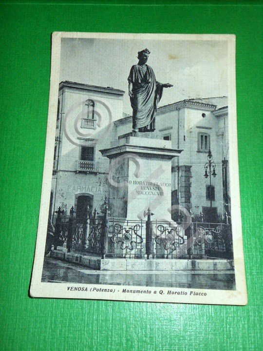 Cartolina Venosa ( Potenza ) - Monumento a Q. Horatio … | Immagine Gallery 2