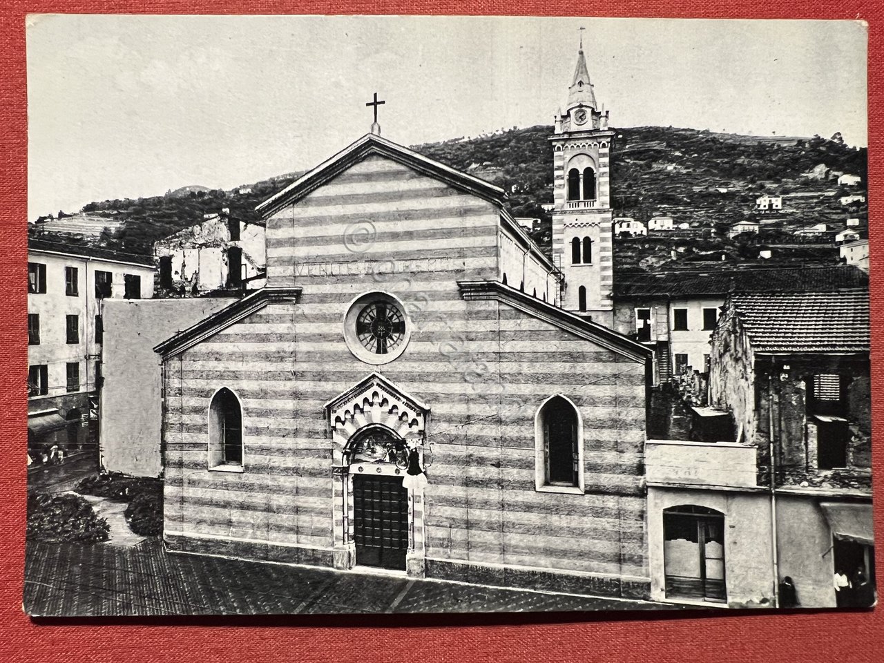 Cartolina Ventimiglia - Chiesa Parrocchiale di N. S. Consolazione e …