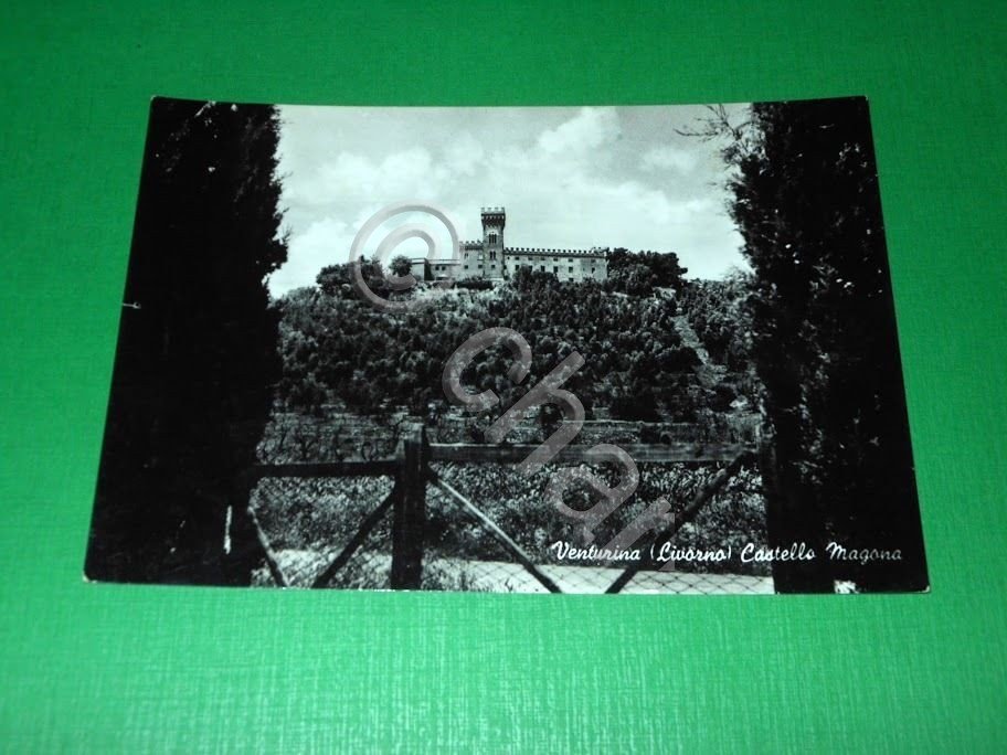 Cartolina Venturina ( Livorno ) - Castello Magona 1958.