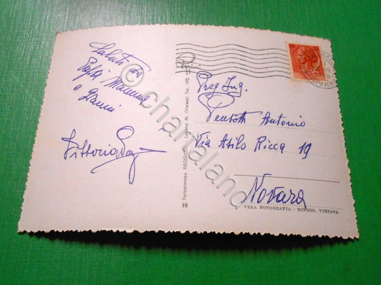 Cartolina Verbania Pallanza - Villa Taranto - Scalinata Fior di …