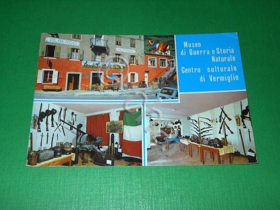 Cartolina Vermiglio - Museo della Guerra Bianca - Albergo Alpino …