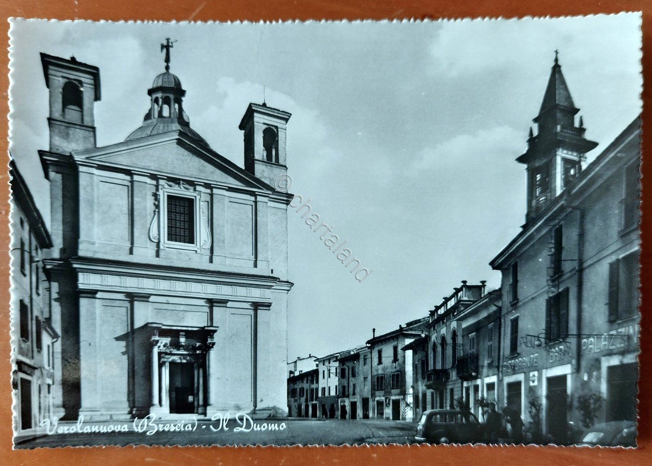 Cartolina Verolanuova - Il Duomo - 1960 ca. | Immagine principale
