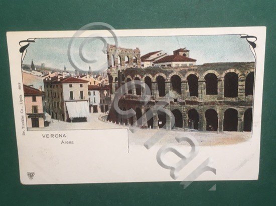 Cartolina Verona - Arena - 1930 ca.