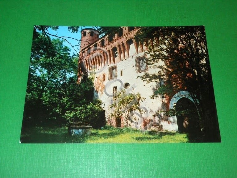 Cartolina Verzuolo ( Cuneo ) - Castello Marchesi di Saluzzo …