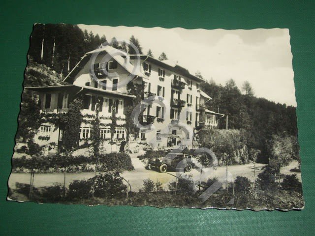 Cartolina Vetriolo (Levico) - Hotel Miramonti 1951