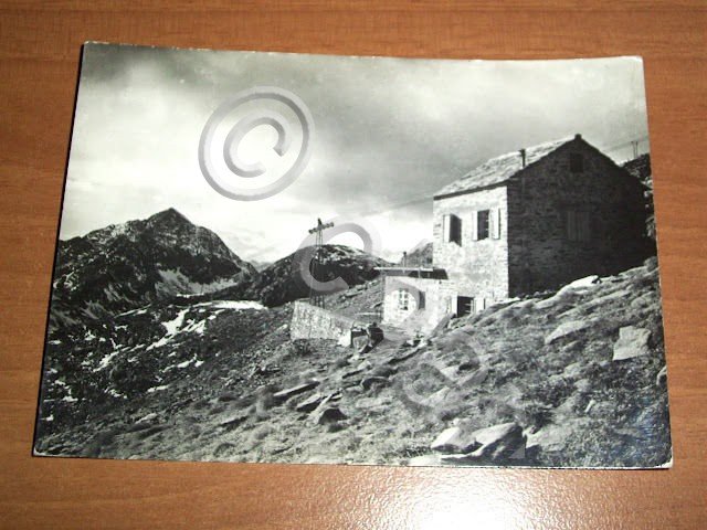 Cartolina Vetta del M. Camino - Capanna Renata 1949