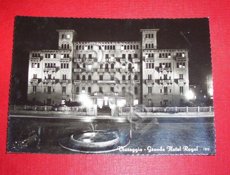 Cartolina Viareggio - Grand Hotel Royal 1959