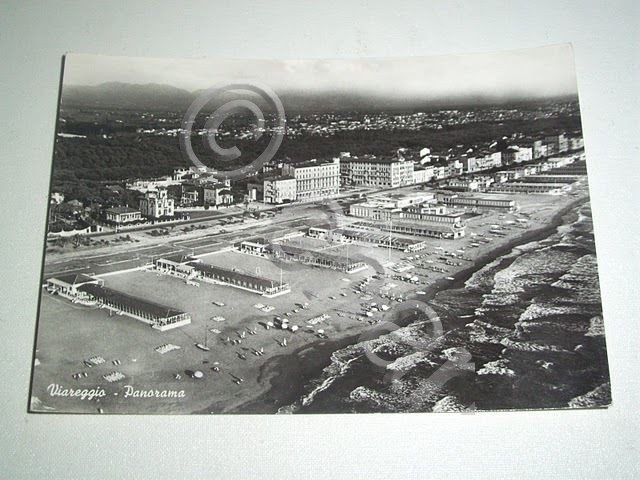 Cartolina Viareggio - Panorama 1950 ca