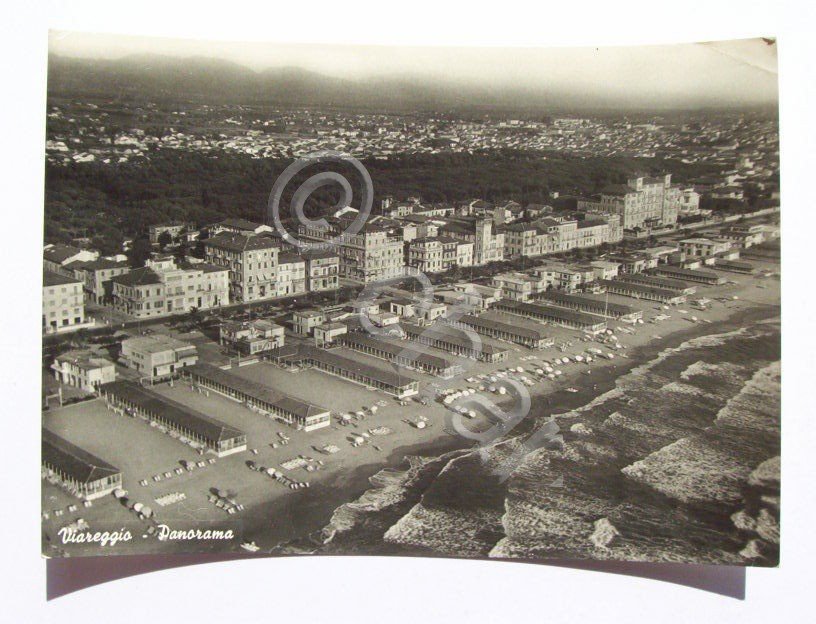 Cartolina Viareggio - Panorama 1956