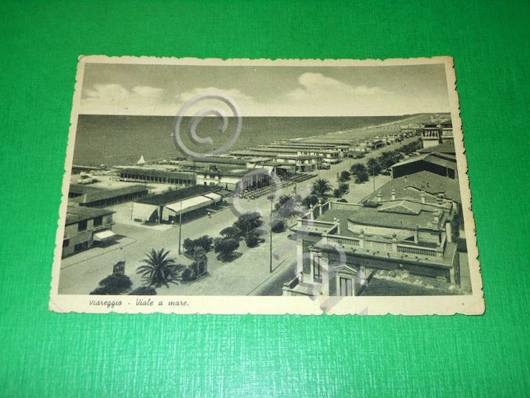 Cartolina Viareggio - Viale a mare 1941 | Immagine Gallery 2