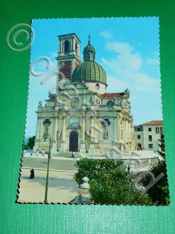 Cartolina Vicenza - Basilica di Monte Berico 1958 | Immagine Gallery 2