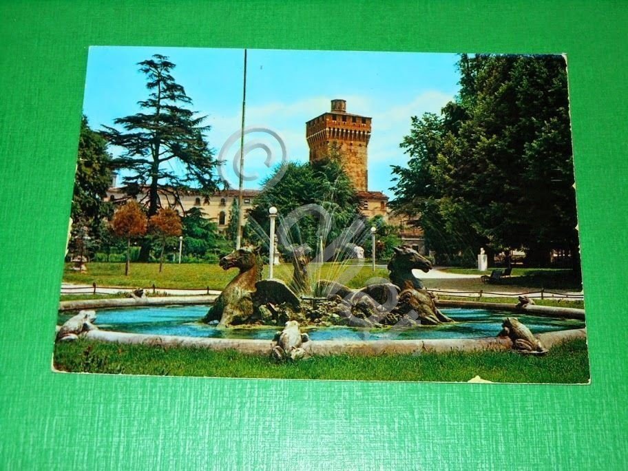 Cartolina Vicenza - Giardini Salvi 1963.